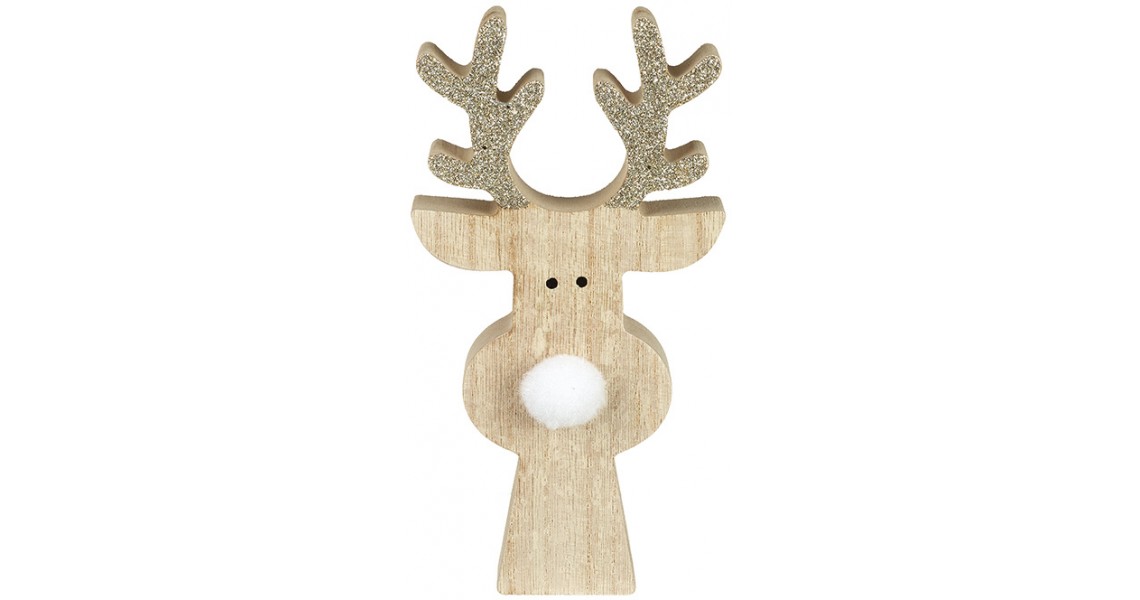 Wooden Reindeer 